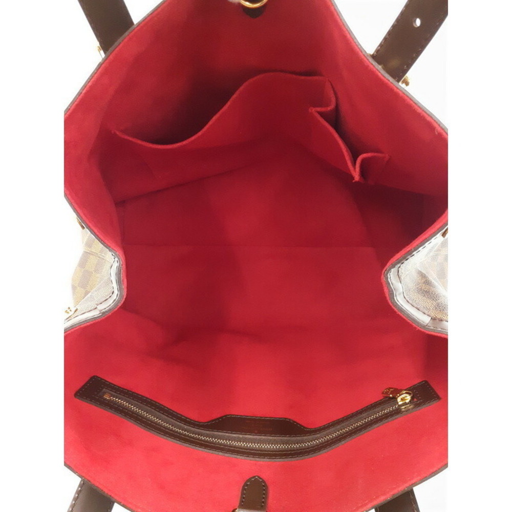 Louis Vuitton Damier Ebene Brown Hampstead Tote Bag - Picture 3 of 8